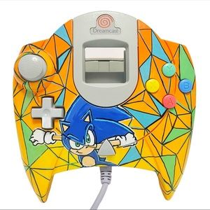 Sonic Dreams Custom Painted Controller